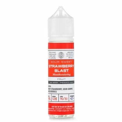 BSX Series – Strawberry Blast 60mL E-Juice 70VG.