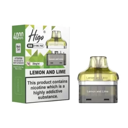 Higo BB 4000 Puffs Prefilled Pods - Box of 10 - PINEAPPLE ICE - 10 Pack