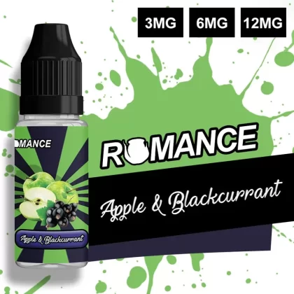 Romance Apple & Blackcurrant 50/50 Vape Juice 10ml