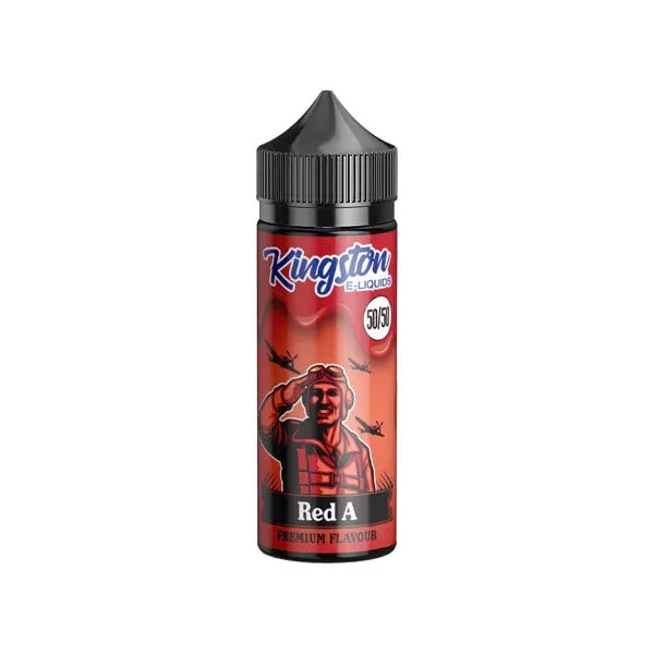 Kingston 120 ml Shortfill E-Liquid (0 mg Nikotin, 50VG/50PG)