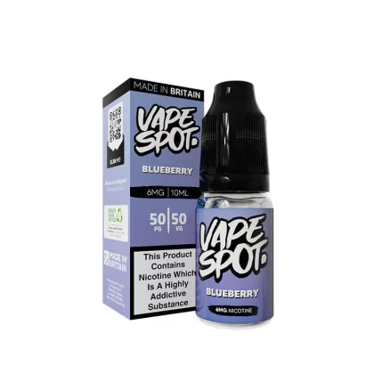 Vape Spot Blueberry E-Liquid 10ml - Vapestore Co