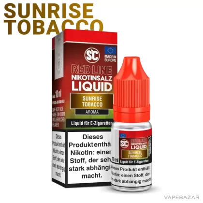 SC Red Line Nikotinsalz Liquid – Sunrise Tobacco - Vapebazar