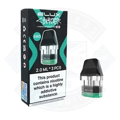 Elux Cyberover V2 (P1) Refillable Pods/3pack