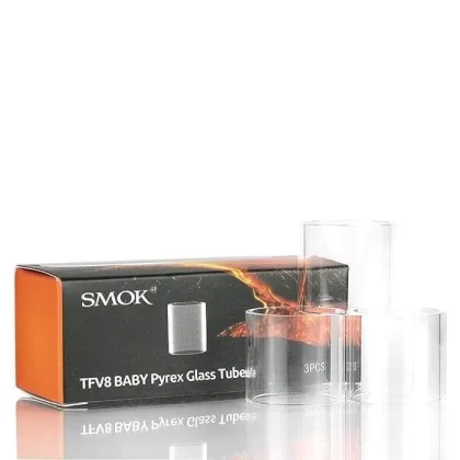SMOK TFV8 REPLACEMENT GLASS – BABY, BIG, X-BABY - Ejuicewarehouse