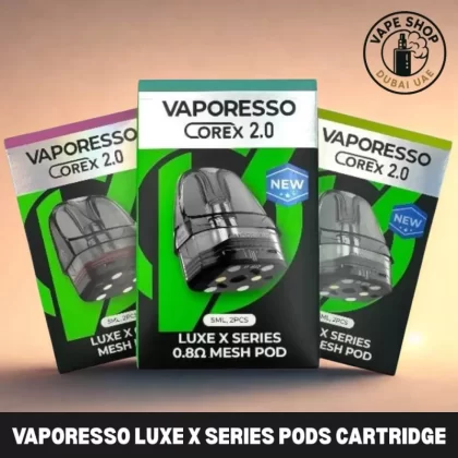 Vaporesso Luxe X Series Pods Cartridge 5ml In Dubai - 0.3 Ohm, 0.4 Ohm (065C9A)