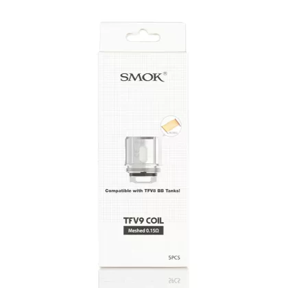 Smok TFV9 Replacement Coils 0.15 Meshed