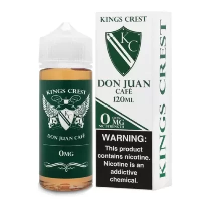 Don Juan Cafe 120ml by King’s Crest E-Juice
