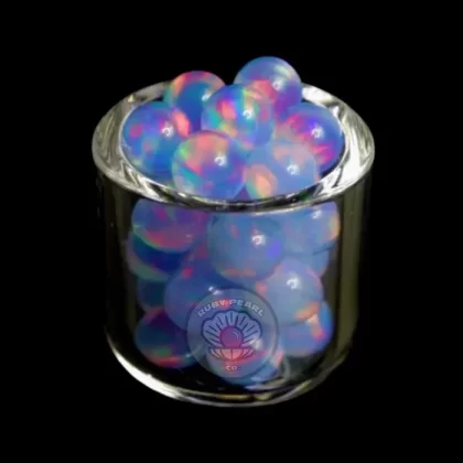 Ruby Pearl Co – Opal Pearls-Blue : 6mm - Ejuicewarehouse
