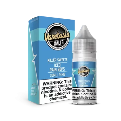 Vapetasia Killer Sweets Salt Iced Rain Bops eJuice - Vape Product; Vape Product, Vape Product