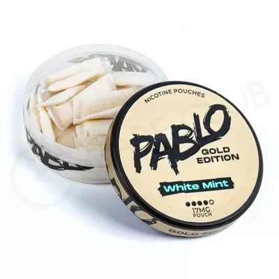 Pablo Gold Edition White Mint Nicotine Pouches - Ecigpremium
