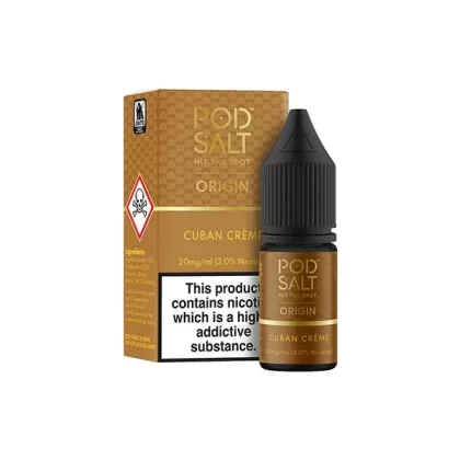 Pod Salt Origins 20 mg Nikotinsalze – 10 ml Mischungen für MTL-Dampfen - Geschmack#Kubanische Creme>Alkohol tabak>Menthol Tabak>Königlicher Tabak>Echter Tabak>Virginia Gold (FF3589)