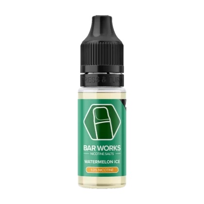 Watermelon Ice Nic Salt by Bar Works - 10ml - Vape Product, Vape Product