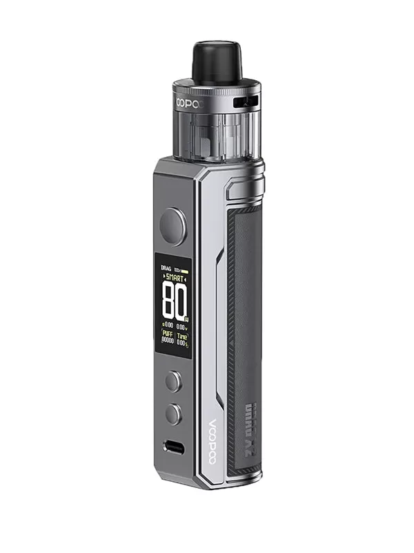 VOOPOO DRAG X2 POD MOD KIT 80W - Colorful Silver - Image 3
