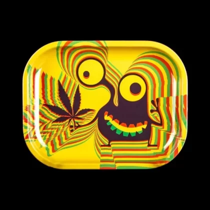 Puff Puff Pass Rolling Tray – Green Herb