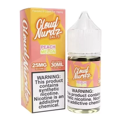 Peach Melon SALT – Cloud Nurdz – 30mL
