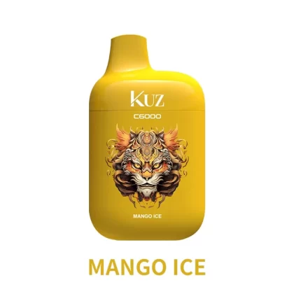 Kuz C6000 Puffs – Mango Ice - Vape Store