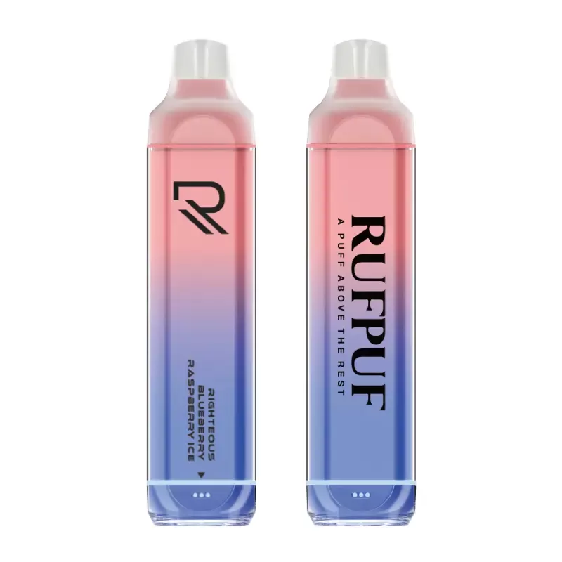 RufPuf Righteous Blueberry Raspberry Ice Disposable Vape 50mg – 7500 Puffs