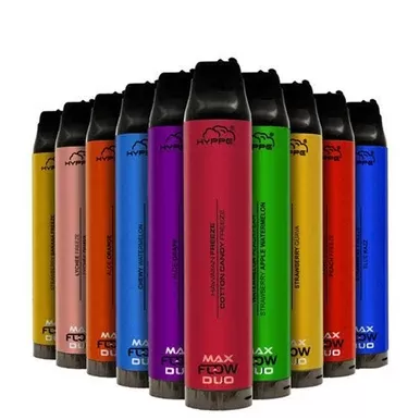 Hyppe Max Flow Duo 5000 Puffs Disposable Vape 50mg 6mL