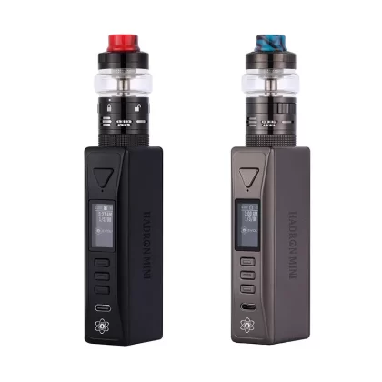 Steam Crave Hadron Mini DNA100C Combo Kit 100W with Supreme V3 RDTA 6ml/7ml - Gunmetal