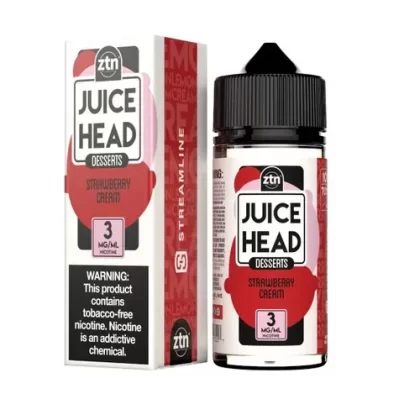 Juice Head Desserts Strawberry Cream 100ml E-Juice