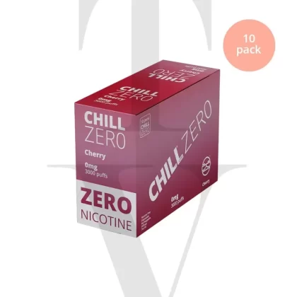CHILL ZERO 3000 VAPE 10 X MULTIPACK (CLOSE TO EXPIRY DATE OR EXPIRED)