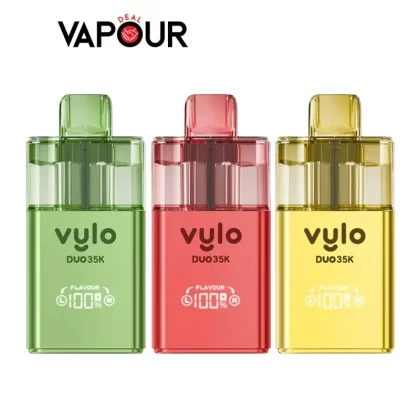 Vylo Duo 35K Prefilled Pod Kit - Blue Razz Cherry / Blue Sour Raspberry, Blueberry Raspberry / Blue Razz GB