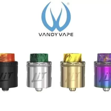 Vandy Vape Lit RDA - Colour#Rainbow>Stainless Steel>Gold