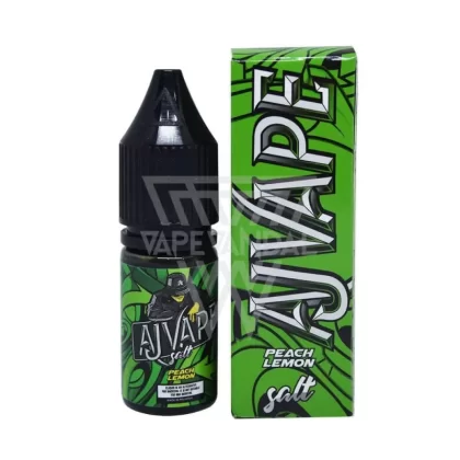 AJ Vape – Peach Lemon Salt Nicotine - Vapevandal