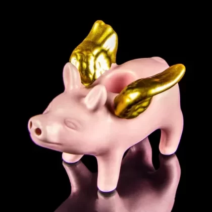 Art of Smoke Flying Pig Pipe - Vape Store