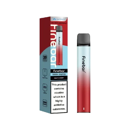 Hayati Finebar 1000 Puffs Prefilled Pod Kit Fizzy Cherry