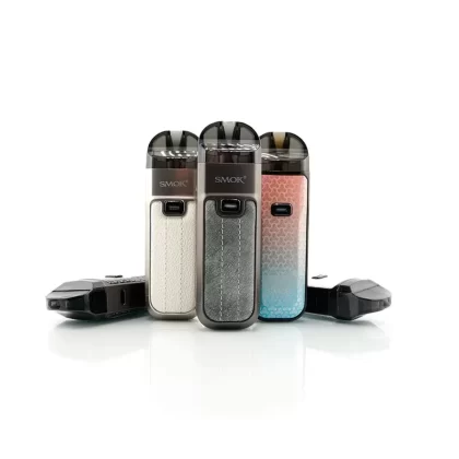 Smok Nord 5 Kit - Color#Black Dart>Blue Pink Dart>White Dart>Leather Black>Leather Beige White>Leather Grey>Leather Brown>Fluid Black Grey>7 Color Dart>Green Blue Dart>Blue Grey Dart