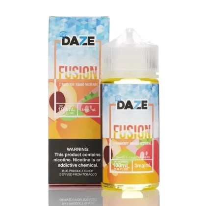 7 Daze Fusion TFN - Strawberry Mango Nectarine ICED - 100ml - 3mg