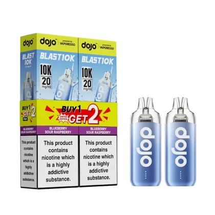 Vaporesso DOJO Blast 10K Prefilled Pod Vape Kit 2pk - Fizzy Cherry