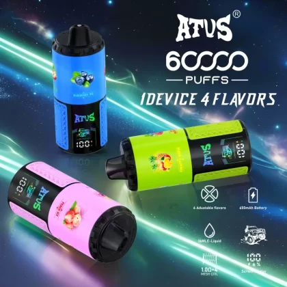 ATVS Warship 60K 4-in-1 Disposable Vape - Vapeq10