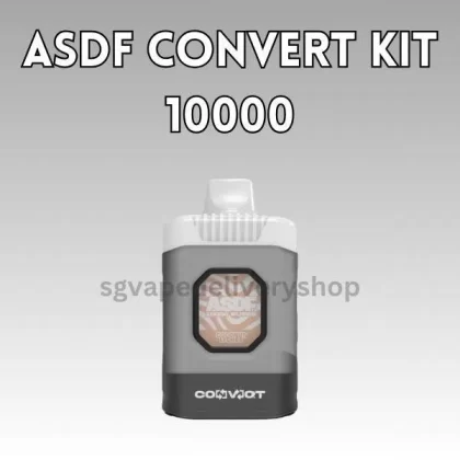 ASDF Convert 10000 Puffs - Berry Peach (Kit Set)