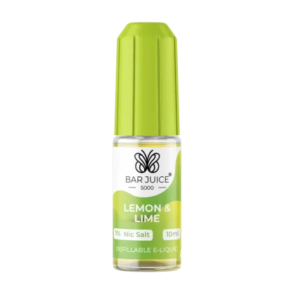 Lemon and Lime Nic Salt by Bar Juice 5000 - 5mg - Vape Product (99E43B)