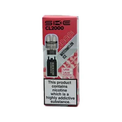 SKE CL2000 Prefilled Pods Watermelon Ice - Strength#20mg (DC555A) (DC555A)