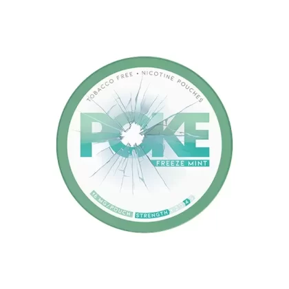 Poke Freeze Mint Nicotine Pouches - Strength#16mg>12mg>9mg (43052A)