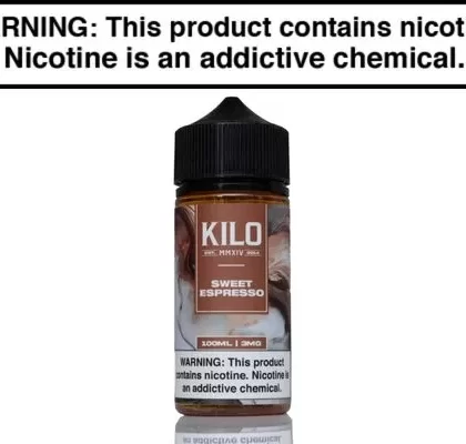 Sweet Espresso by KILO E Liquid 100ML - Vape Product, Vape Product