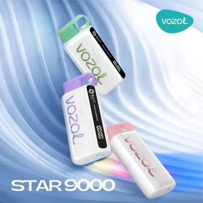 Vozol STAR 9000 Disposable Vape - 9000 Puffs - Strawberry Kiwi
