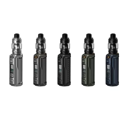 VOOPOO Argus XT 100W UForce-L Kit - Silver Grey, Lime Green