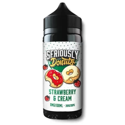 Strawberry and Cream Shortfill by Seriously - 0 mg/ml