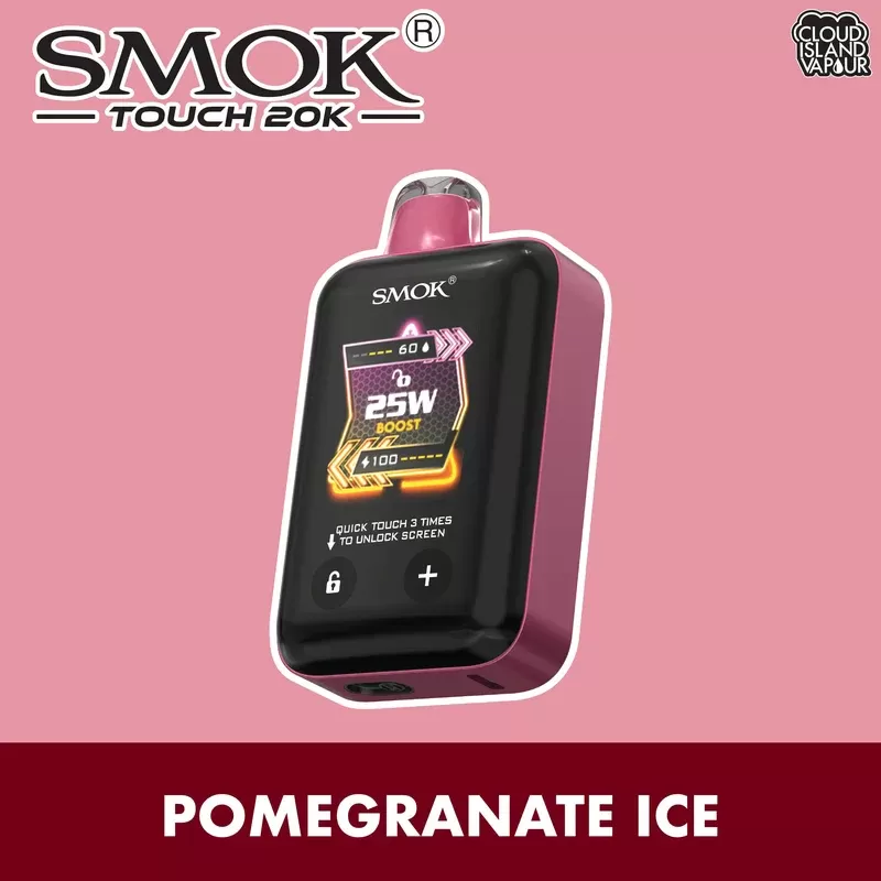SMOK TOUCH 20K Disposable Vape – Pomegranate Ice
