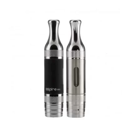 Aspire BVC Clearomizer ET-S & CE5-S Glassomizer Tank 2ml 1.8Ω - 1.80 Ohm; Black, Stainless (FBC7DC)