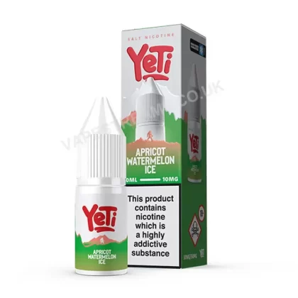 Yeti Summit Series Apricot Watermelon Ice Nic Salt E-Liquid - Vapestreams Co