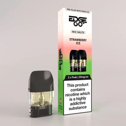 EDGE GO+ Nic Salt Pods – Strawberry Ice – Pack of 2