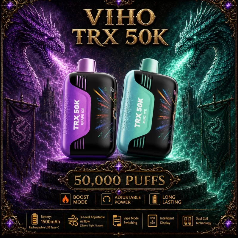 VIHO TRX 50K - Clear - Vapeciga