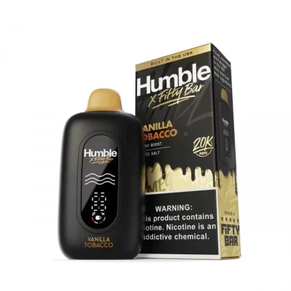 Vanilla Tobacco Humble X Fifty Bar 20K Disposable