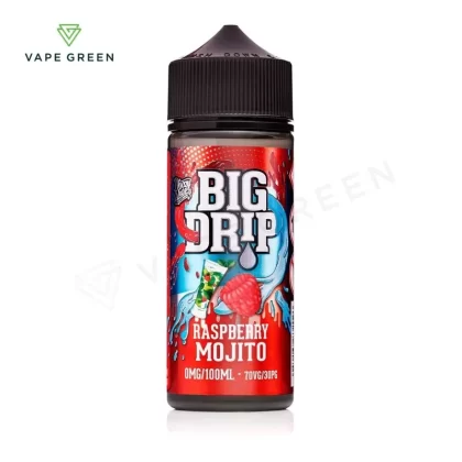 Raspberry Mojito Shortfill E-liquid by Big Drip 100ml - Eliquidsupply