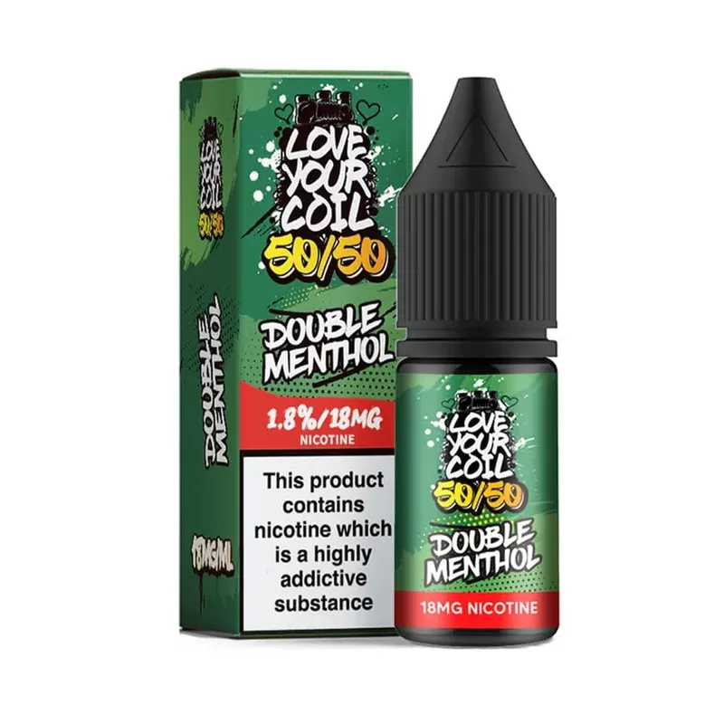 Double Menthol Love Your Coil 10ml E Liquid